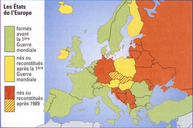 Europa, 1918-2000. Estados en el siglo XX